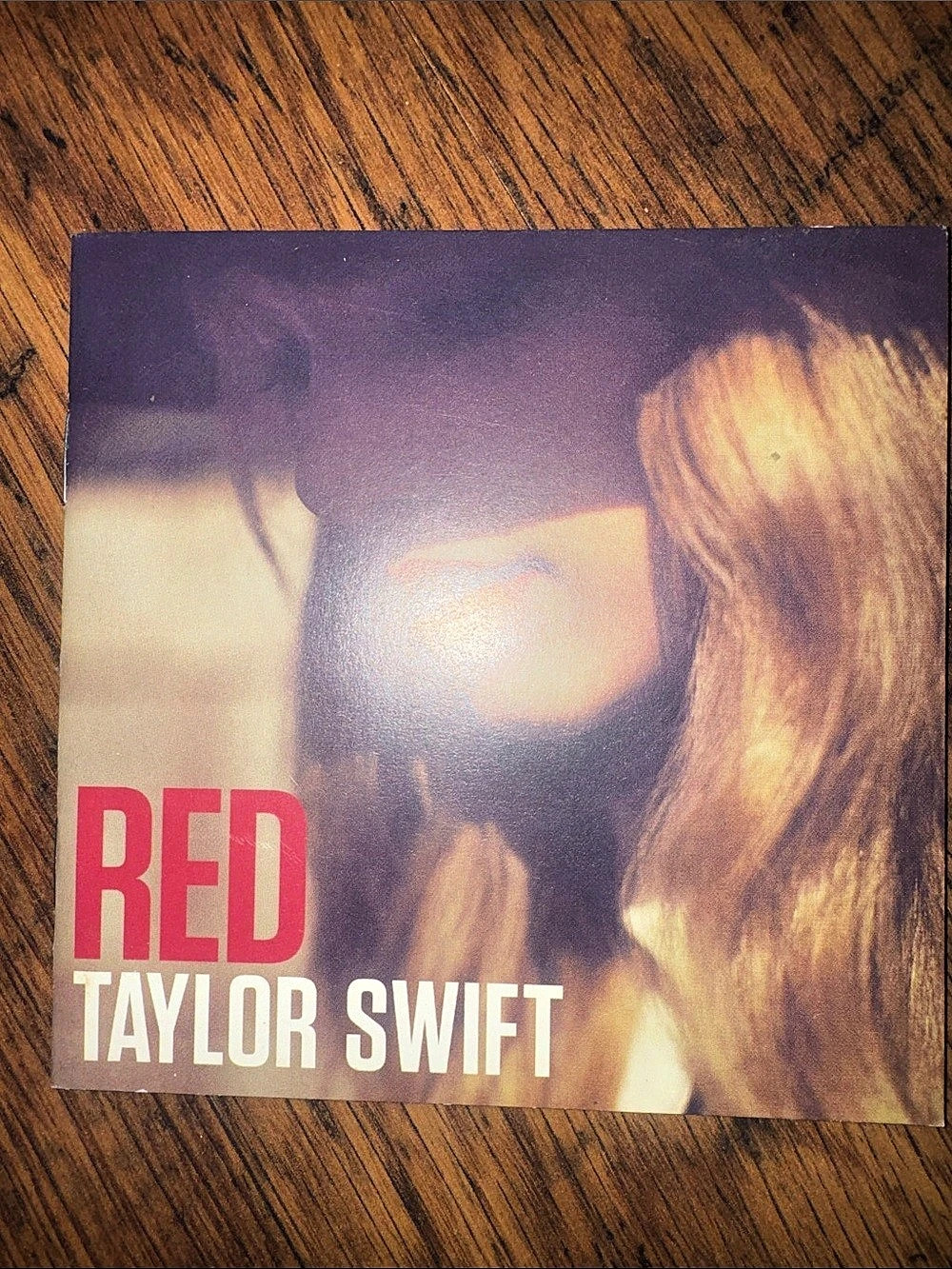 Taylor Swift Red Album Cover Collectible C2.Bk.23